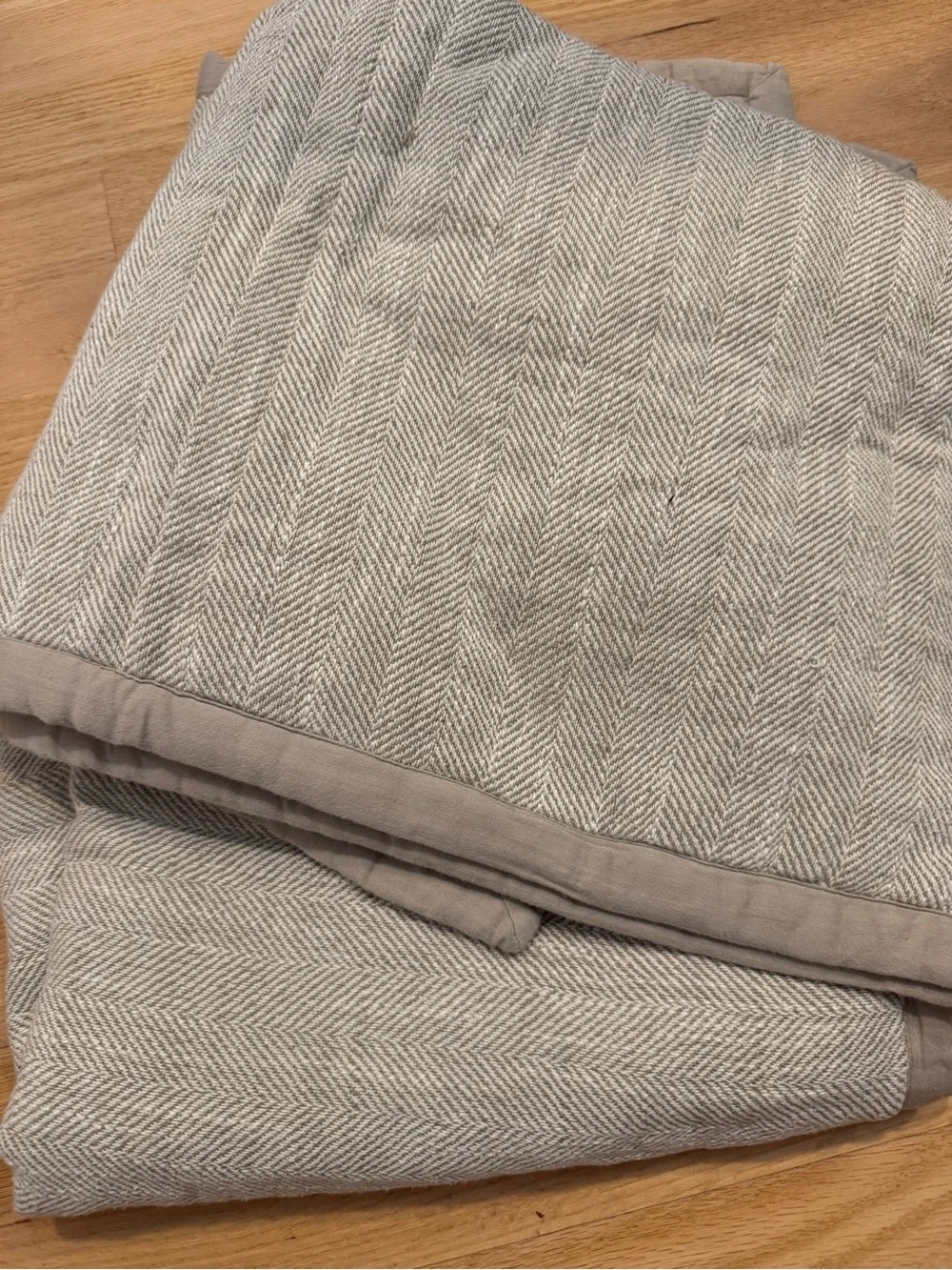 Set off 2 | Villa by Classic Home French Herringbone Euro Sham in Natural